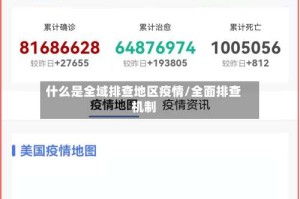 什么是全域排查地区疫情/全面排查机制