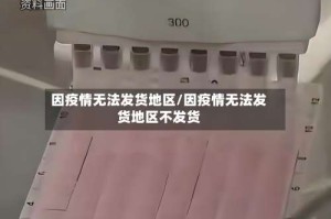 因疫情无法发货地区/因疫情无法发货地区不发货