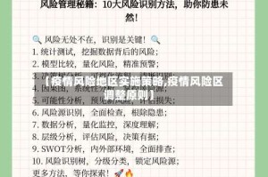 【疫情风险地区实施策略,疫情风险区调整原则】
