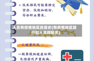 人员有疫情地区旅居史(有疫情地区旅行和人员接触史)