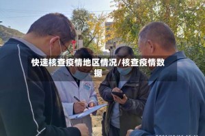 快速核查疫情地区情况/核查疫情数据
