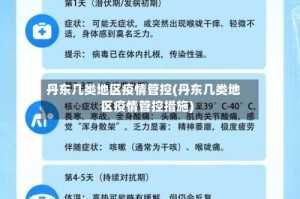 丹东几类地区疫情管控(丹东几类地区疫情管控措施)