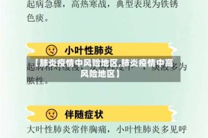 【肺炎疫情中风险地区,肺炎疫情中高风险地区】