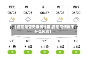 【德阳是否无疫情地区,德阳疫情属于什么风险】