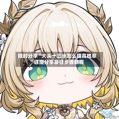 限时分享“大头十三水怎么提高胜率	”详细分享装挂步骤教程-第2张图片