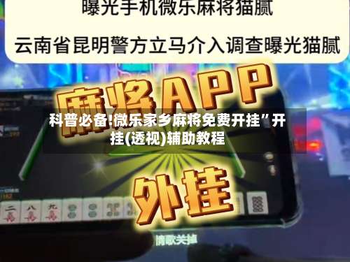 科普必备!微乐家乡麻将免费开挂”开挂(透视)辅助教程-第2张图片