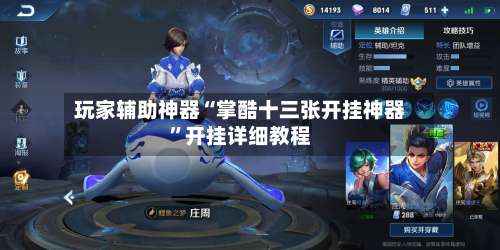 玩家辅助神器“掌酷十三张开挂神器”开挂详细教程-第1张图片