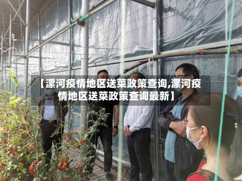 【漯河疫情地区送菜政策查询,漯河疫情地区送菜政策查询最新】-第1张图片