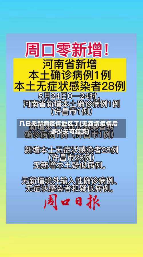 几日无新增疫情地区了(无新增疫情后多少天可结束)-第1张图片