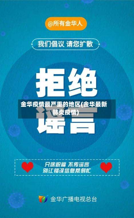 金华疫情最严重的地区(金华最新肺炎疫情)-第1张图片