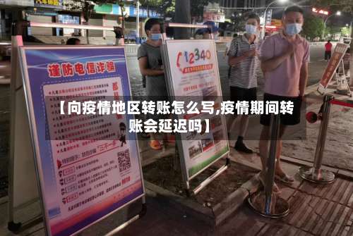 【向疫情地区转账怎么写,疫情期间转账会延迟吗】-第3张图片